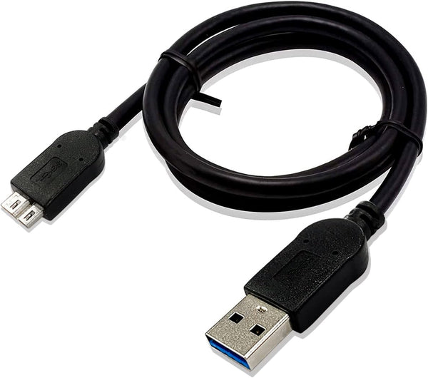 (2 Pack) Micro-B USB 3.0 Data SYNC Cable for Nikon D800 D800E D810 & Canon 5DS 7D Mark II