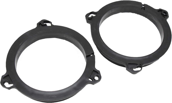 RED WOLF Car Door Speaker Adapter Spacer Ring, Compatible with Nissan Frontier, KIA K2, 6.5"