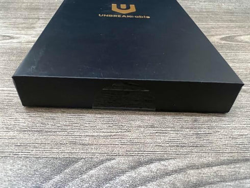 UNBREAKcable iPhone 14 Pro Screen Protector 3-Pack, 9H Hardness, 99.99% HD Clear, Case Friendly, Easy Install Frame.