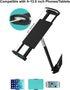 Heavy Duty Phone/Tablet Metal Holder, Universal Mobile Cell Smartphone Mount with 360° Rotation Gooseneck Clamp