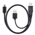 xiwai Type-C USB-C to USB 3.0 Male & USB 2.0 Dual Power Data Y Cable for Laptop & Hard Disk