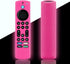 LEFXMOPHY Fire Stick 4k Max 2023 Remote Cover Replacement for Fire TV Stick 4K Max, Silicone Protective Case - Hot Pink