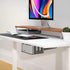IFCASE Aluminum Under Desk Stand Mount for Mac Studio M2 M1 Max, Ultra with Anti-Scratch Pad (Black)