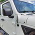 MFC 5.7" Black Antenna Mast - Compatible with Jeep Wrangler JK JL TJ Gladiator JT 1997-2024 Heavy Gauge Aluminum
