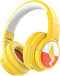 Kids Bluetooth Headphones, Wireless Headphones with Microphone, 74/85/94dB Volume Limited, 80H Playtime, Foldable Over