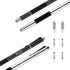 ELZO 3 in 1 Stylus, Disc Stylus Touch Screen Pens and Gel Pen Combo, 2 Pcs with 6 Replacement Tips for All Touch