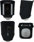 Silicone Skin Case Cover Compatible with Ring Floodlight Camera - UV & Weather Protection Skins Cover - Black