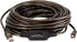 Monoprice USB 2.0 Extension Cable, Male to Male, USB Type-A to USB Type-B, Active, 49 Feet, Black