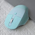 Lomiluskr Ergonomic 2.4G & Bluetooth Dual Mode Wireless Mouse, Soundless Keys, Compatible with Notebook, PC, Tablet,