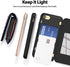 GOOSPERY Wallet Case for iPhone SE 2022/iPhone 7,8, Auto Magnet Closure, 2 Card Holder, Black