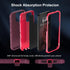 iPhone 13 Pro Max Case with Full Body Protection, Heavy Duty Shockproof 3 in 1 Silicone Rubber Cover for 13ProMax 6.7