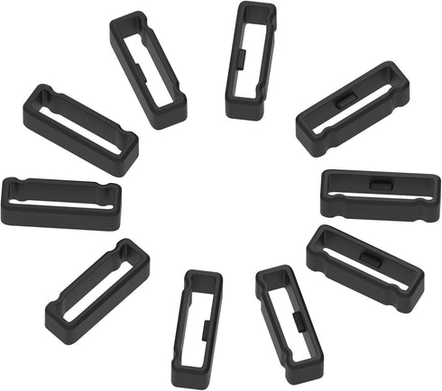 6Pack Replacement Fastener Ring for Garmin Fenix 3, 5, 6, 7 Series & Tactix Bravo Silicone Band Keeper