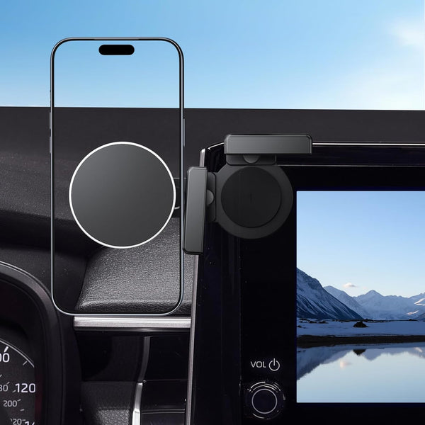 WEIPIN 360 Adjustable Magnetic Phone Holder for Toyota Corolla/Corolla Cross 2019-2026 8/10.5 Inch,