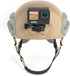 HSU Aluminum NVG Helmet Mount with Thumbscrew, Compatible with GoPro Hero 12/11/10, Tactical Helmet for Action Cameras