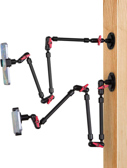 Super Upgraded Magic Arm with LED, 82cm Length, Phone Wall Mount Holder Bracket, Desk Mount