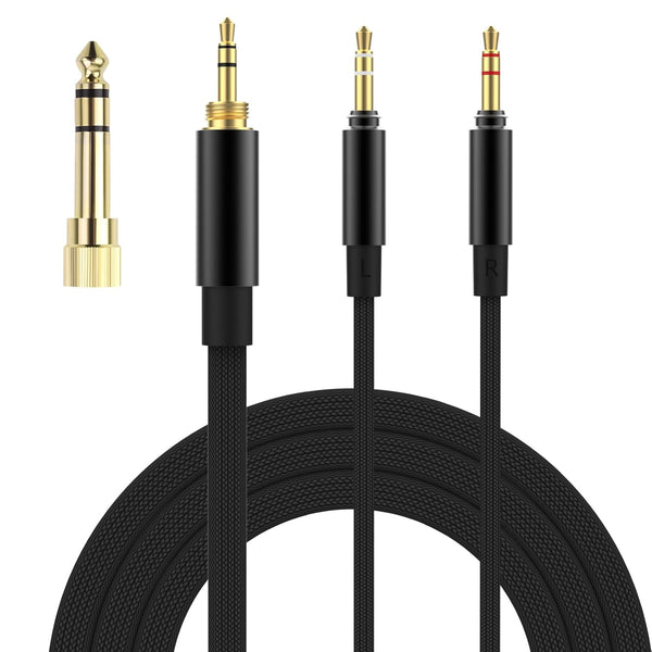 3m/9.8FT Replacement Upgrade Audio Cable, Compatible with Beyerdynamic T1 II / T5P 2nd / T5 III Generation Headphones