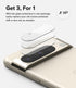 Ringke Camera Glass for Google Pixel 8 Pro - Multi-Layer Tempered Glass Lens Protector, 3 Pack.