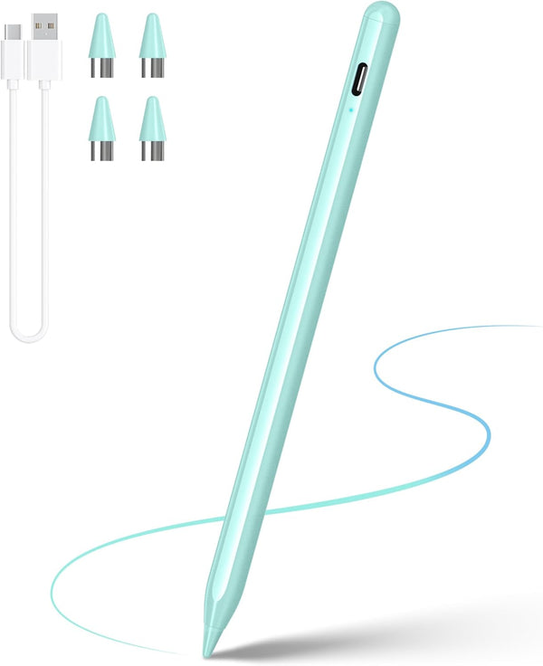 DRYMOKINI Stylus Pen for Touch Screen, Rechargeable Universal Stylus Pencil Compatible for Android and iOS