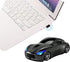 elec Space Cool Sport Car Shape Wireless Mouse - 2.4GHz Optical Cordless Mice with USB Receiver, 1600DPI
