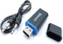 QOFOWIN 3.5mm (Yet-M1) USB Bluetooth Receiver Adapter, Wireless Audio Adapter Car Kit Music Receiver for Home