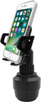 Macally Cup Holder Phone Mount - Upgraded Cell Phone Holder for Car Cup Holder, Universal for Smartphones