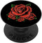 Floral Pattern Women Girls Gift Vintage Red Rose PopSockets Standard PopGrip