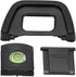 D7200 D750 D5100 D600 D300s D300 D90 D80 Set, Camera Eyecup Cold Shoe Cover Wear Viewfinder Eyecup, Extend Service