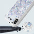 Samsung A10E Case: Clear Glitter Shockproof Phone Cover with Flowing Liquid Quicksand for Galaxy A10E - Silver
