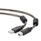 Tan QY Active 50Ft USB 2.0 Printer Cable, A-Male to B-Male High Speed for HP, Canon, Lexmark, Dell, Samsung