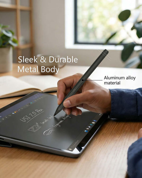 Keopien USI2.0 11,4096 Stylus Pen for Fire Max Levels Pressure Sensitivity,Eraser Button,Fast Charging,Palm