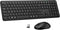 EAYBLLY Wireless Keyboard and Mouse Combo, Full-Size Silent Ergonomic Keyboard and Mouse, Sleep