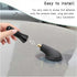 Sylvil 1.37" Car Short Antenna, Aluminum Radio Antennas Replacement, Carbon Fiber Antenna Kit with Screws, AM/FM Roof