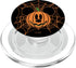 Disney Halloween Mickey Pumpkin Face Spider Web PopSockets PopGrip for MagSafe