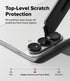S26 S26 2 Pack Ringke Camera Lens Frame Glass for Samsung Galaxy and Plus Camera Lens Protector [Individual Lens
