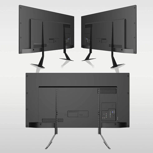 Universal TV Stand, Metal TV Legs for 20-65 inch LCD/LED/OLED/Plasma Flat&Curved Screen TV with Height Adjustment, VESA