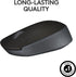 Logitech M170 Wireless Mouse for PC, Mac, Laptop, 2.4 GHz with USB Mini Receiver, Ambidextrous - Black