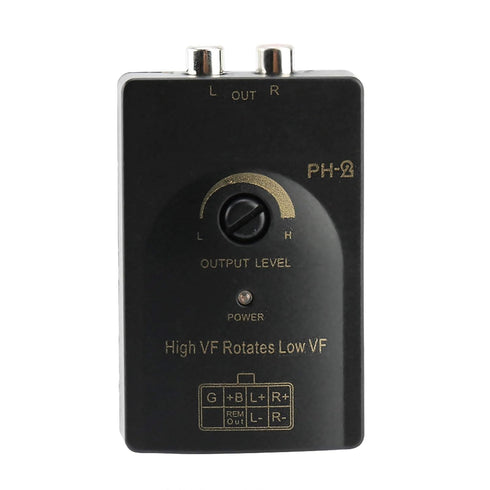 Speaker Level Converter, Auto Car Output Stereo Speaker High to Low Level Converter with Delay Function