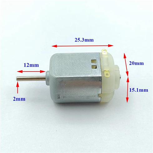 ATNVSE FC-130RA-10300 130 5V 6V 9V 12V 18000RPM 20mm 1Pcs Mini Motor DC High Speed Mini Electric Motor DIY RC Toy Car