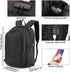 Backpack 15.6 Inch Backpacks Daypack(Black) Tzowla Travel Laptop Water Resistant Anti-Theft Bag with Giant Tumbler
