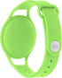 Case-Mate AirTag Bracelet for Kids, Flexible Holder Case with Lightweight Silicone Watch Band - Green