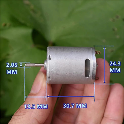 ATNVSE RK-370SD 6V-11.V 7.4V 30800RPM 370 1Pcs DC High Speed Power Large Torque Mini Carbon Brush Motor DIY Hobby Toy