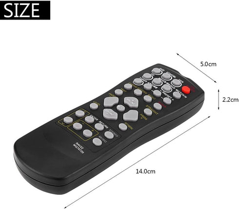 TV Remote Control for Yamaha RAV22 RX-V459 RX-V357 HTR5830, Replacement with All Functions
