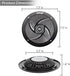 Pyle Marine Speakers, 6.5 Inch 2 Way Waterproof Outdoor Audio System, 240 Watt Power, 1 Pair, PLMRS6B Black