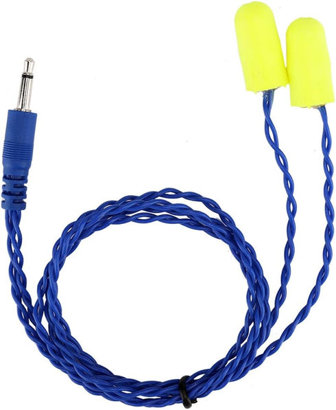 Racing Radios Earbuds, Noise Reduction Foam, Mono Racing Speakers, 1/8in Plug for Electronics
