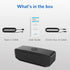 Portable Bluetooth Speaker with 20W HD Stereo Sound, Water-Resistant, Battery Powered for Home, Sports, Beach, Travel
