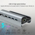 Generic RJ45 4K 60HZ 4/ASUS 7" Aluminum Alloy Docking Station TV Base Stand Hub Holder Dock USB C to Ethernet HDMI
