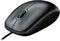 Logitech B100 Wired Mouse for Computer and Laptop, USB Corded Mouse, Right or