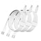 MFi Certified USB C to Lightning Cable 6.6FT - Fast Charging for iPhone 14/13/12/11/XS/8/7 & iPad (3-Pack)