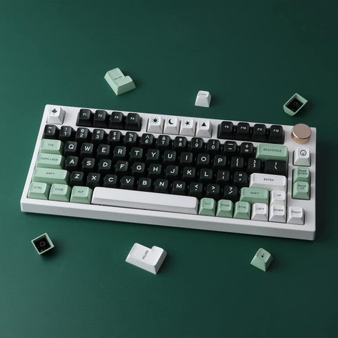 Hyekit SA Keycaps - 173 Keys Doubleshot Keycaps ABS Keycaps Full Key Set for Cherry Gateron MX Switches Mechanical