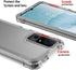 for TCL 40 XL Case, Crystal Clear Full-Body Rugged Hybrid Bumper Shockproof Protective Phone Case with Tempered Glass